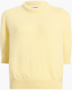 KHAITE Davin Jumper - Yellow