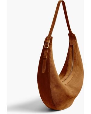 KHAITE Augustina Hobo - Brown