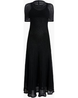 KHAITE Thora Dress - Black