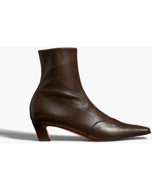 KHAITE Nevada Stretch Low Boot - Brown