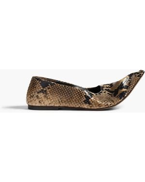 KHAITE Marlene Ballerina - White
