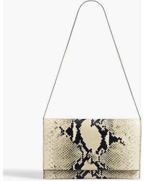 KHAITE Eve Pochette On Chain - White
