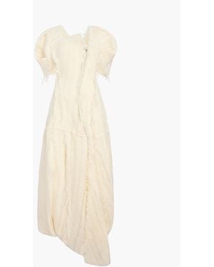 KHAITE Exclusive Quintin Dress - White