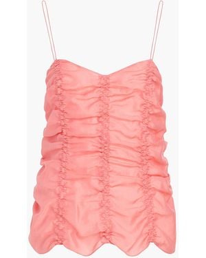 KHAITE Inara Top - Pink