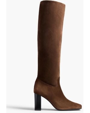 KHAITE Petra Knee-High Boot - Brown