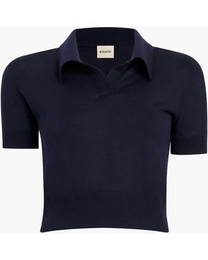 KHAITE Morgane Top - Blue