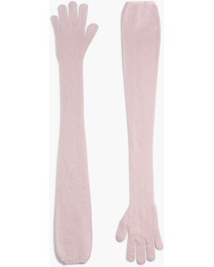 KHAITE Dijon Glove - Pink