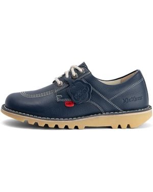 Kickers Adult Kick Lo Leather - Blue