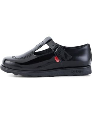 Kickers Adult Fragma T-Buckle Patent Leather - Black