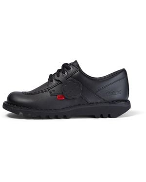 Kickers Adult Kick Lo Leather - Black