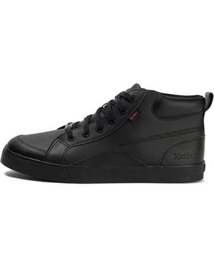 Kickers Adult Tovni Hi Mix Leather - Black