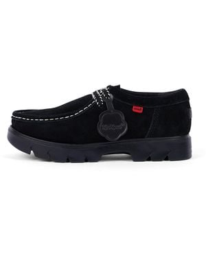 Kickers Adult Lennon Wall Suede - Black