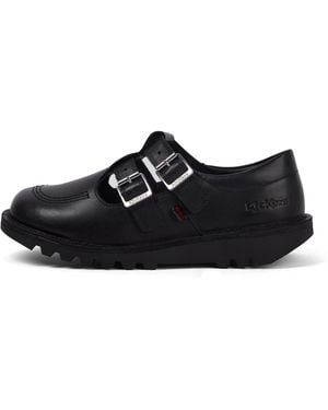 Kickers Adult Kick T Double Leather - Black