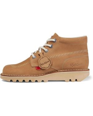 Kickers Adult Kick Hi Nubuck Tan - Brown