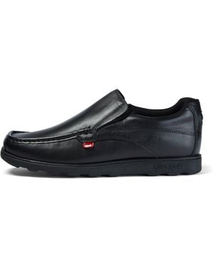 Kickers Adult Fragma Slip Leather - Black