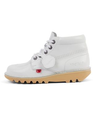Kickers Adult Kick Hi - White