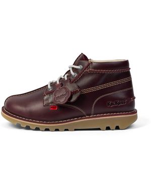 Kickers Adult Kick Hi Central Dark - Red