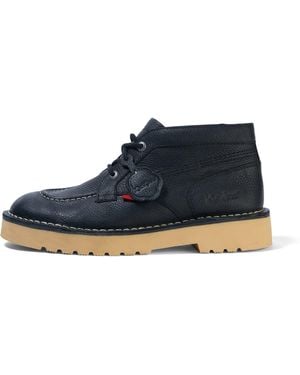 Kickers Adult Daltrey Chuk Leather - Blue