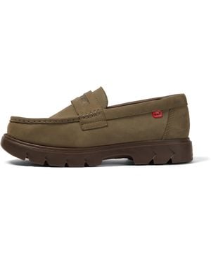 Kickers Adult Lennon Loafer Leather Dark - Brown