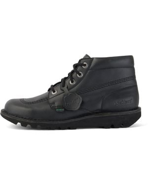 Kickers Adult Kick Hi Leather Alternative - Black
