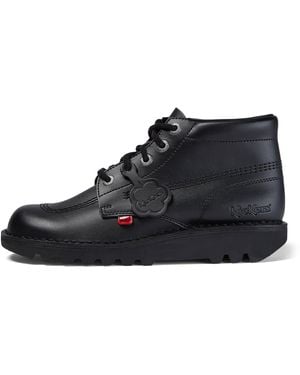 Kickers Adult Kick Hi Leather - Black
