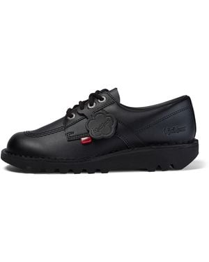 Kickers Adult Kick Lo Leather - Black