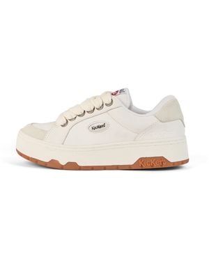 Kickers Adult 70 Lo Trainers Leather - White