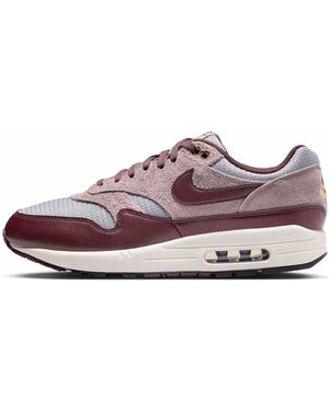 Nike Air Max 1 Essential Premium 'Cement Burgundy Crush' Fq7327-001 - Brown