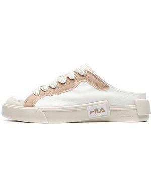Fila Pop Mule Skate Shoes - Natural