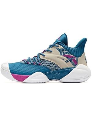 Anta Basketball Series Trainers Mid - Blue