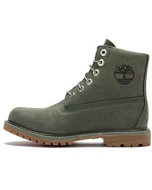 Timberland (Wmns) Nellie Inch Waterproof Boots 'Dark Nubuck' - Green
