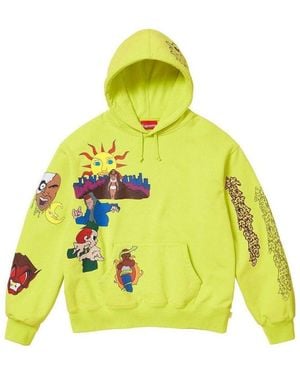 Supreme Sunrise Hooded Sweatshirt Multi-Color' - Yellow