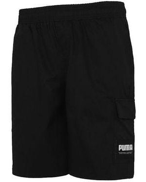 PUMA Cargo Shorts - Black