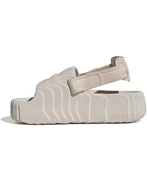 adidas (Wmns) Adilette 22 Xlg Slide 'Putty Mauve' - White