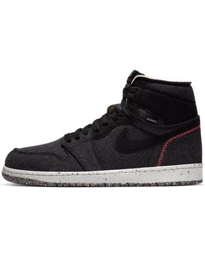Nike 1 High Zoom 'Crater' - Black
