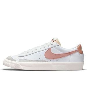 Nike (Wmns) Blazer Low '77 Rose Whisper' - White
