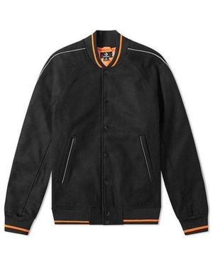 Converse X Vince Staples Insulated Varsity Jacket - Black