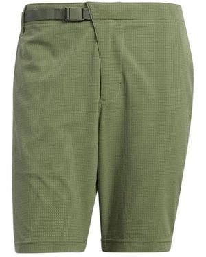 adidas Printing Casual Straight Shorts - Green