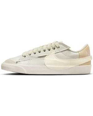 Nike (Wmns) Blazer Low '77 Jumbo 'Sea Glass Pale Ivory' - White