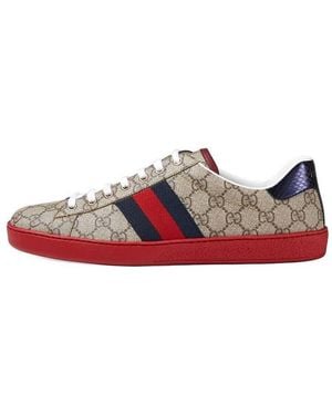 Gucci Ace Gg Supreme - Red