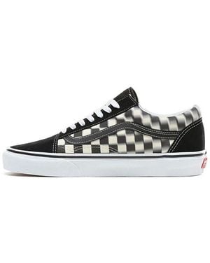Vans Old Skool 'Blur Check' - Black