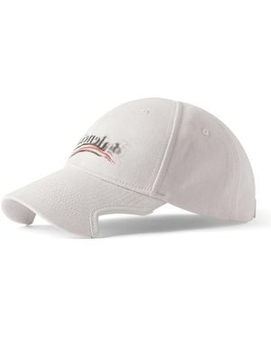 Balenciaga Political Stencil Cap 'Off' - Natural