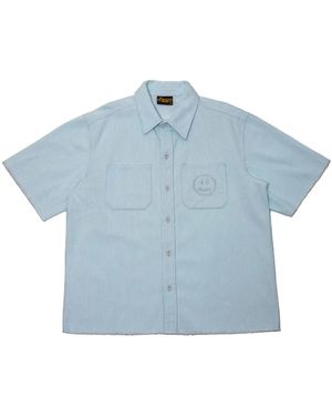 Drew House Corduroy Shirt 'Baby' - Blue