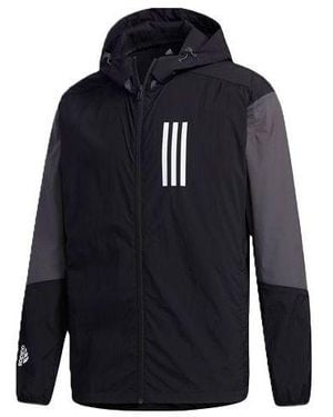 adidas Windbreaker Sports Logo Jacket - Blue
