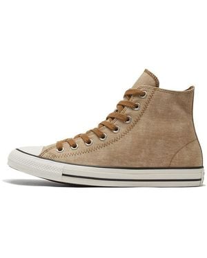 Converse Chuck Taylor All Star High 'Washed Canvas - Brown