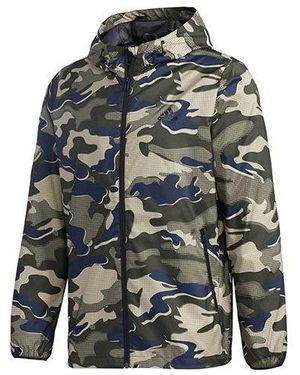 adidas Mh Wb Camo Sports Hooded Jacket Asia Edition - Gray