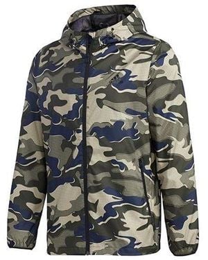 adidas Mh Wb Camo Sports Hooded Jacket Asia Edition - Grey