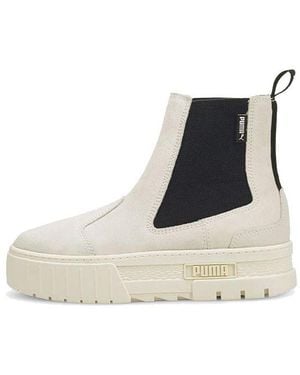 PUMA (Wmns) Mayze Chelsea Boot 'Marshmallow' - Blue