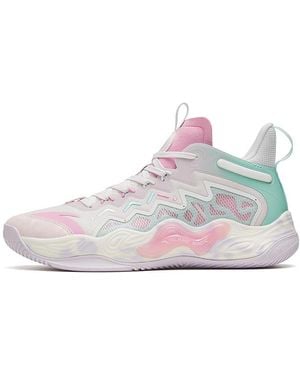 Anta Magic Cement Bubble Outfield Basketball Shoes - White