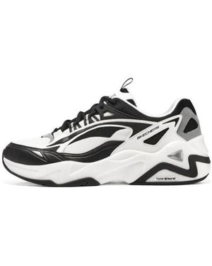 Skechers D'Lites Hyper Burst - White